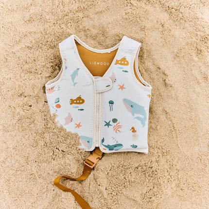 Liewood Zwemvest Dove Sea Creature / Sandy koop je bij Babywinkel