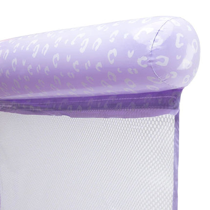 Lila Leopard Opblaasbare Waterhangmat koop je bij Babywinkel