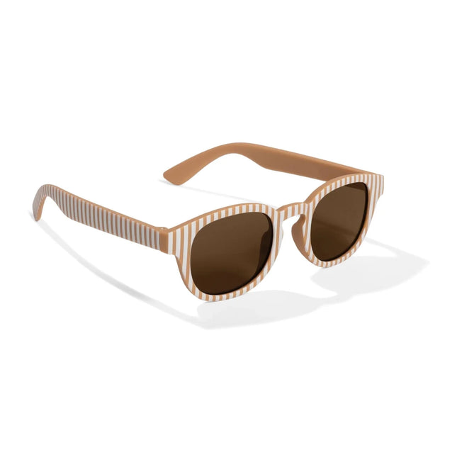 Little Dutch Baby Zonnebril Ocean Brown Stripes koop je bij Babywinkel