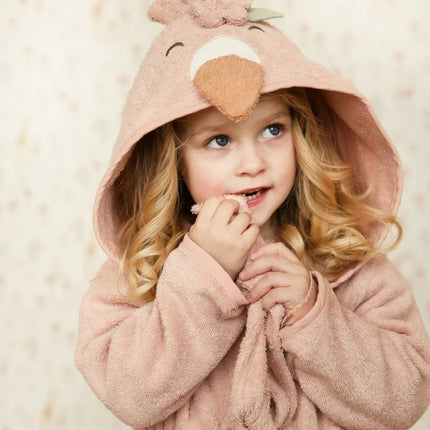 Little Dutch Badjas Flamingo koop je bij Babywinkel