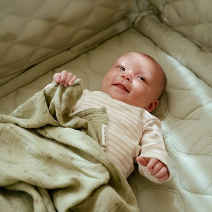 Little Dutch Boxkleed Pure Sage - Babywinkel - 8721122584293