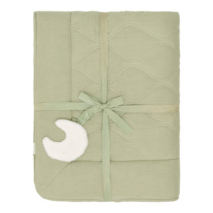 Little Dutch Boxkleed Pure Sage - Babywinkel - 8721122584293