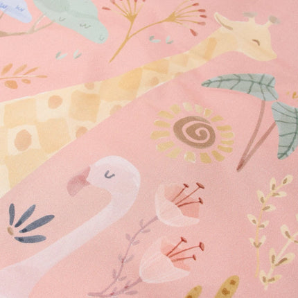 Little Dutch Dekbedovertrek Peuter Blooming Safari Roze koop je bij Babywinkel
