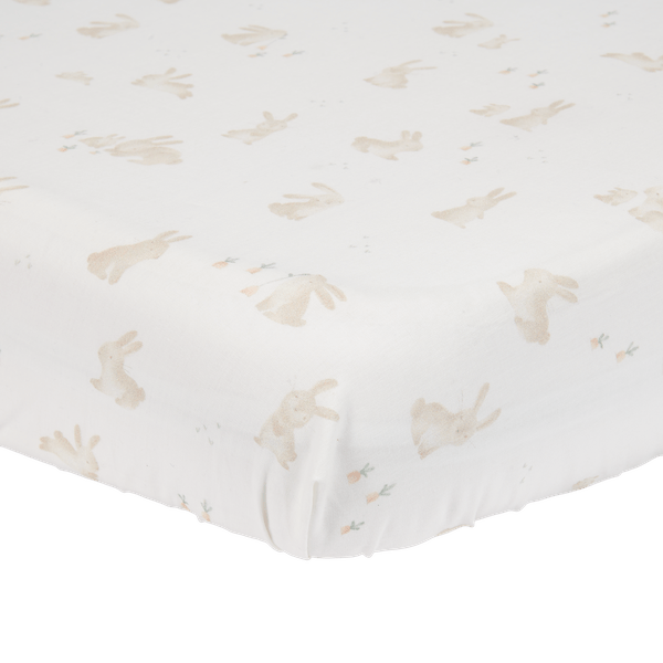 <tc>Little Dutch</tc> Prześcieradło Cradle White Baby Bunny