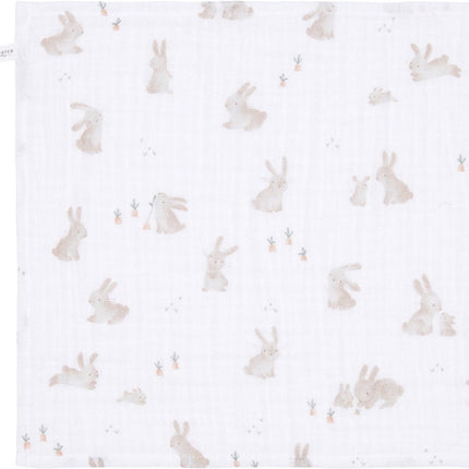 <tc>Little Dutch</tc> Prześcieradło Cradle White Baby Bunny