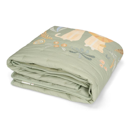 Little Dutch Ledikantdeken Groen Safari Wonders koop je bij Babywinkel