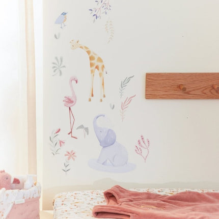 Little Dutch Muursticker Blooming Safari koop je bij Babywinkel
