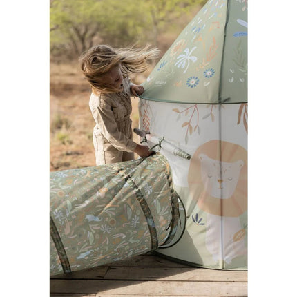 Little Dutch Safari Tent Met Kruiptunnel koop je bij Babywinkel