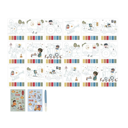 Little Dutch Verfboek Jim koop je bij Babywinkel