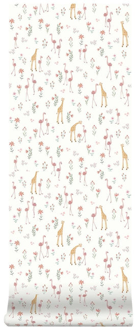 Little Dutch Vliesbahang Blooming Safari koop je bij Babywinkel