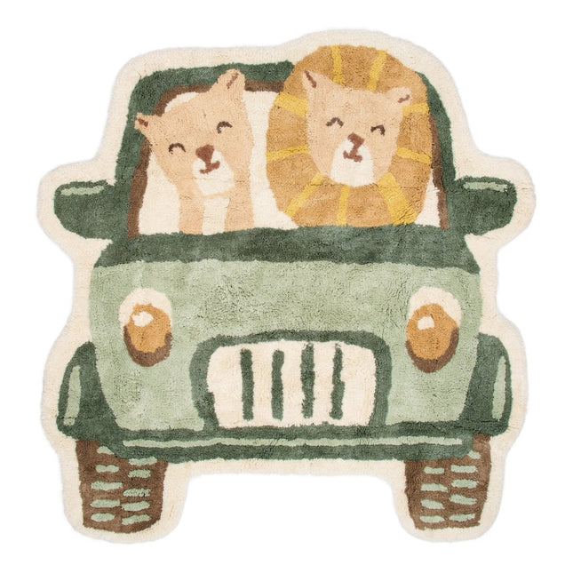 Little Dutch Vloerkleed Safari Jeep koop je bij Babywinkel