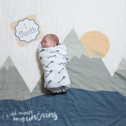 Lulujo Mijlpaalkaarten I Will Move Mountains - Lulujo - Babywinkel - 628233455826