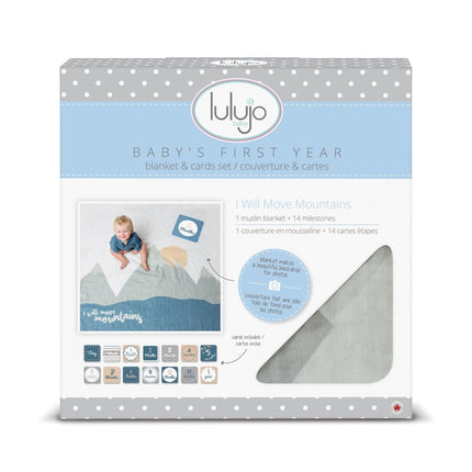 Lulujo Mijlpaalkaarten I Will Move Mountains - Lulujo - Babywinkel - 628233455826