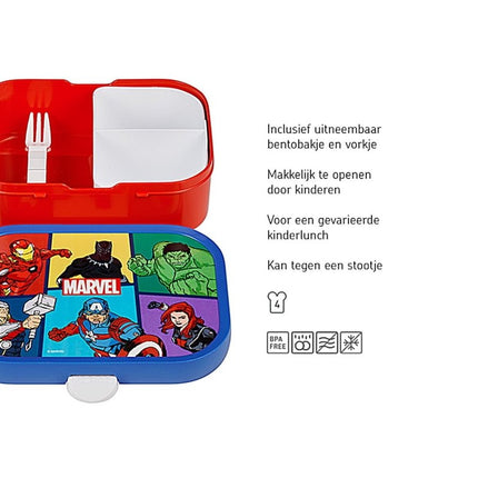 Lunchbox Campus Avengers - Babywinkel - 8720294012702