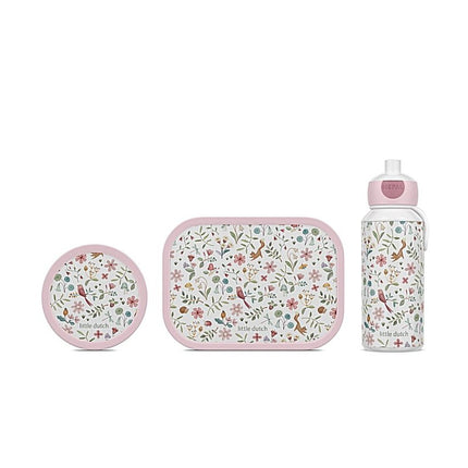 Lunchset Campus (drinkfles pop - up + lunchbox + fruitbox) - Fairy Wonders - Babywinkel - 8720294058588