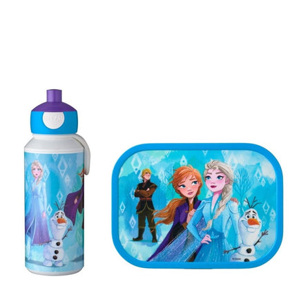 Lunchset Campus Drinkfles+Lunchbox Frozen 2 - Babywinkel - 8711269987880