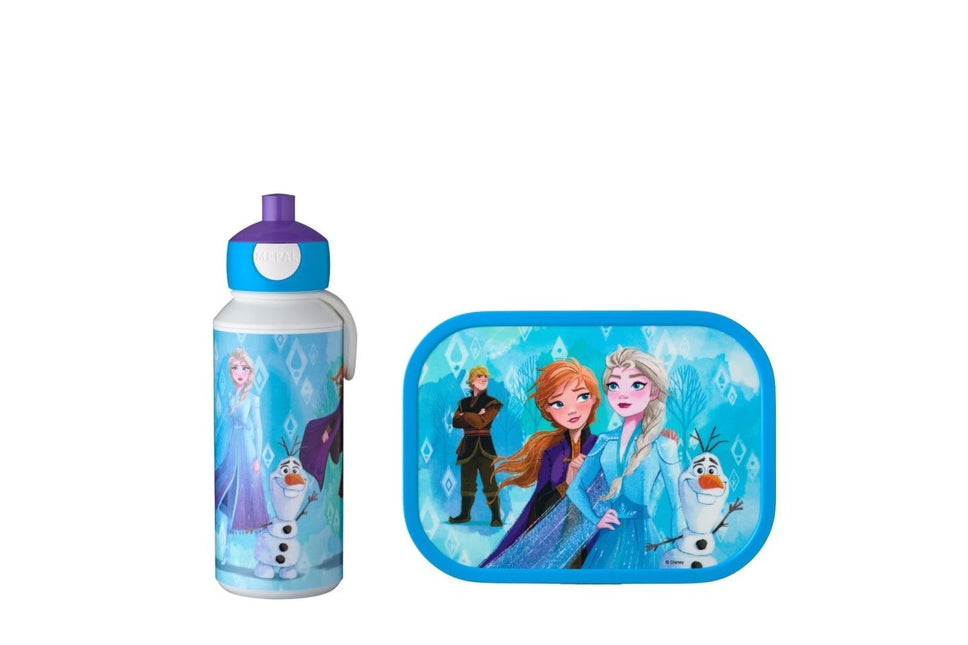 Lunchset Campus Drinkfles+Lunchbox Frozen 2 - Babywinkel - 8711269987880