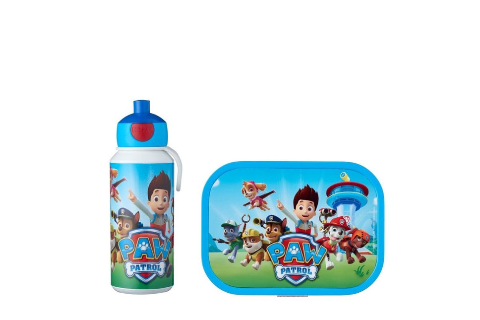 Lunchset Campus Drinkfles+Lunchbox Paw Patrol - Babywinkel - 8711269948782