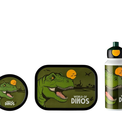 Lunchset Campus (pu+lb+fb) - Dino - Babywinkel - 8720294039570