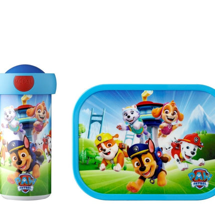 Lunchset Campus (schoolbeker en lunchbox) - Paw Patrol Pups - Babywinkel - 8720294032137