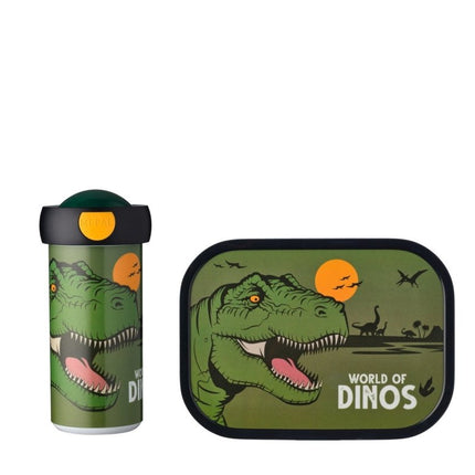 Lunchset Campus Schoolbeker+Lunchbox Dino - Babywinkel - 8711269987972