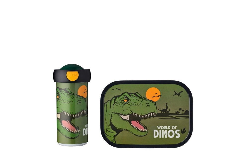 Lunchset Campus Schoolbeker+Lunchbox Dino - Babywinkel - 8711269987972