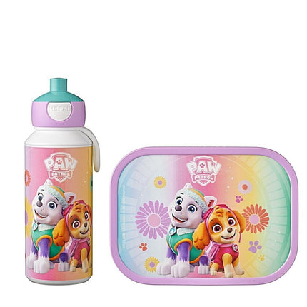 Lunchset Drinkfles+Lunchbox Paw Patrol Girls - Babywinkel - 8720294019183