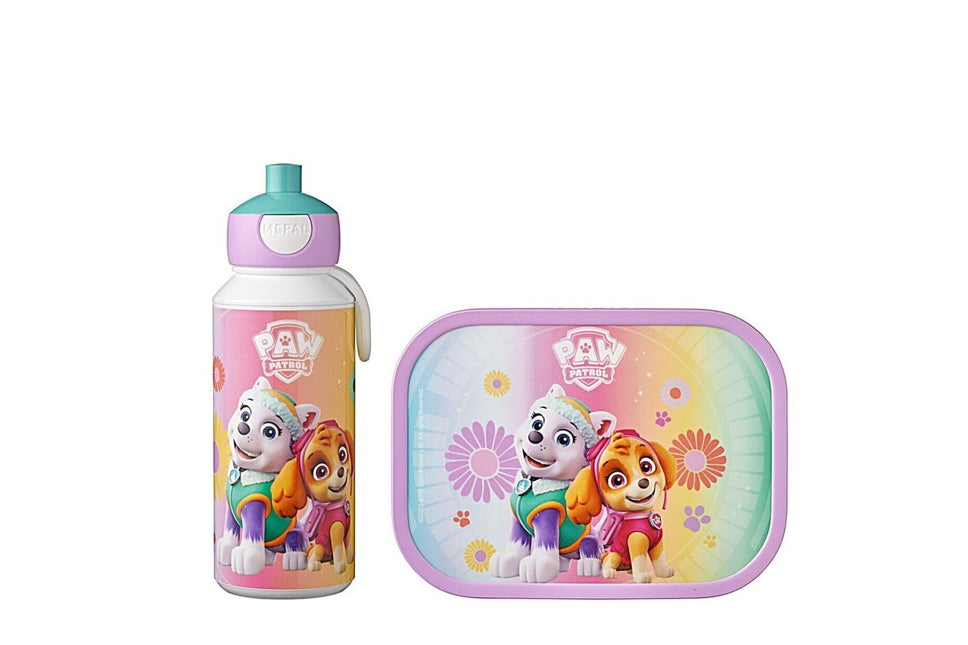 Lunchset Drinkfles+Lunchbox Paw Patrol Girls - Babywinkel - 8720294019183