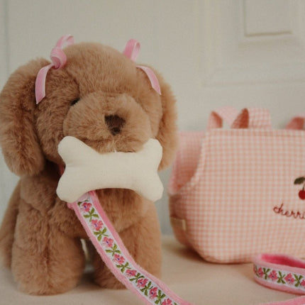 MAUDE PUPPY PINK CHECK - Babywinkel - 5715681098165