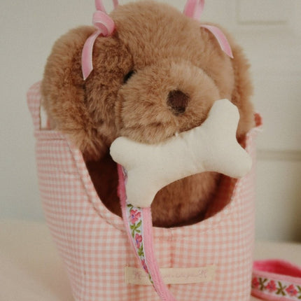 MAUDE PUPPY PINK CHECK - Babywinkel - 5715681098165
