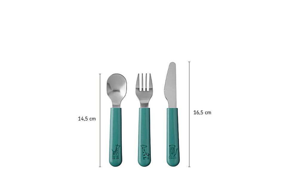 Mepal Baby Bestekset Mio 3 delig Deep Blue - Mepal - Babywinkel - 8711269993478