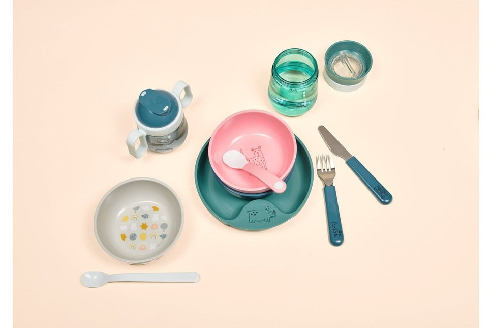 Mepal Babybord Mio Deep Turquoise koop je bij Babywinkel