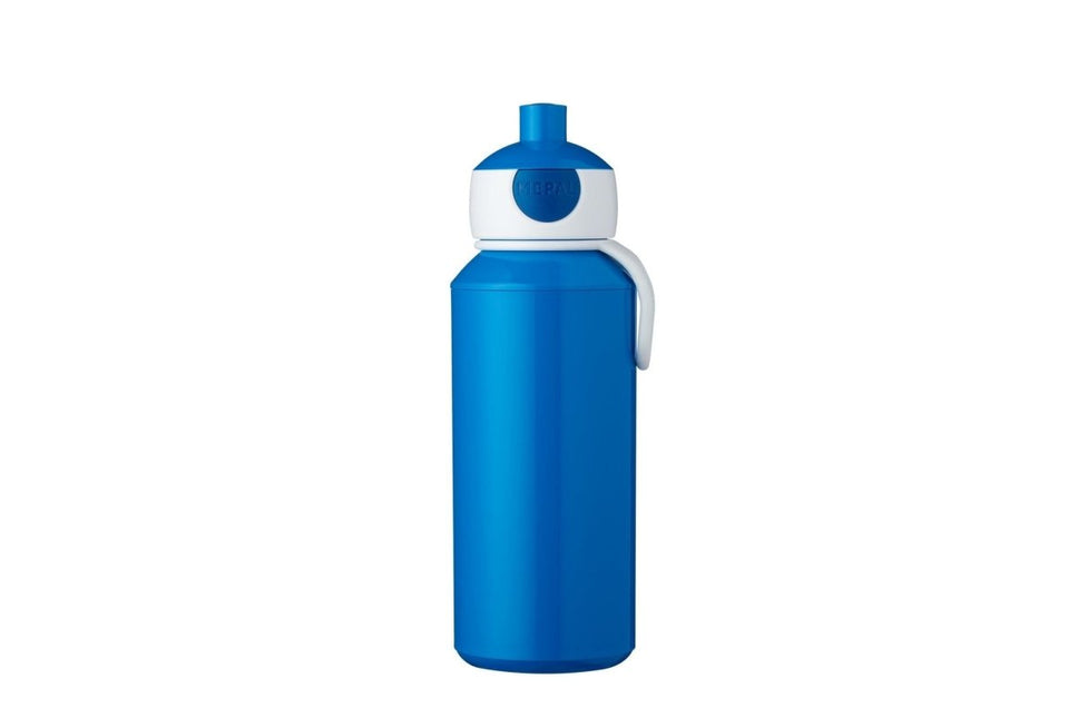 Mepal Drinkfles Pop - Up Campus 400ml Blue - Mepal - Babywinkel - 8711269946917