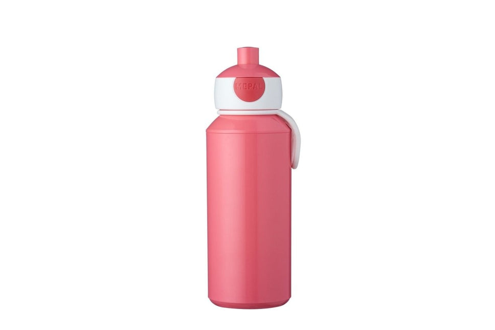 Mepal Drinkfles Pop - Up Campus 400ml Pink koop je bij Babywinkel