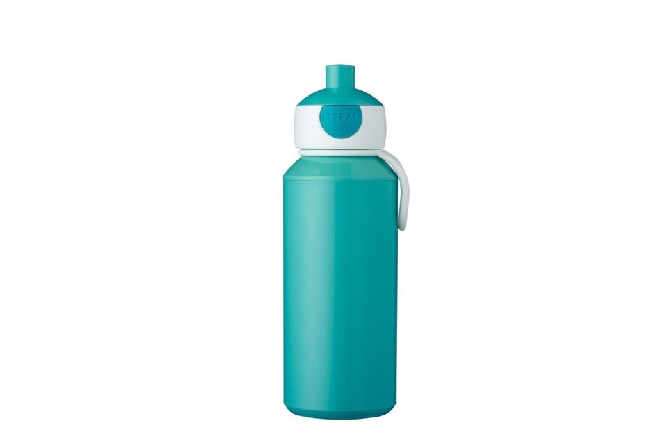 Mepal Drinkfles Pop - Up Campus 400ml Turquoise - Mepal - Babywinkel - 8711269946887