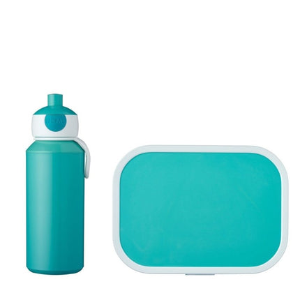 Mepal Lunchset Campus Drinkfles+Lunchbox Turquoise - Mepal - Babywinkel - 8711269948768
