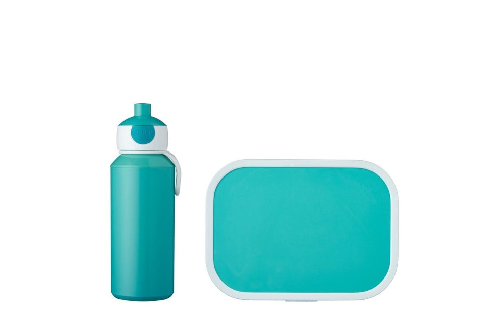 Mepal Lunchset Campus Drinkfles+Lunchbox Turquoise - Mepal - Babywinkel - 8711269948768