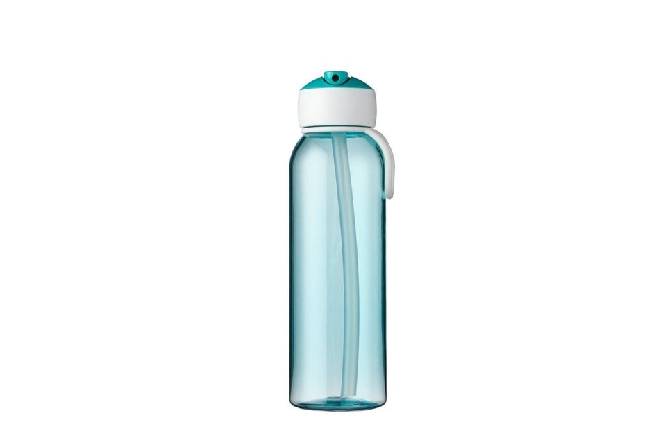 Mepal Waterfles Kind Flip - Up Campus 500ml Turquoise - Mepal - Babywinkel - 8711269999760
