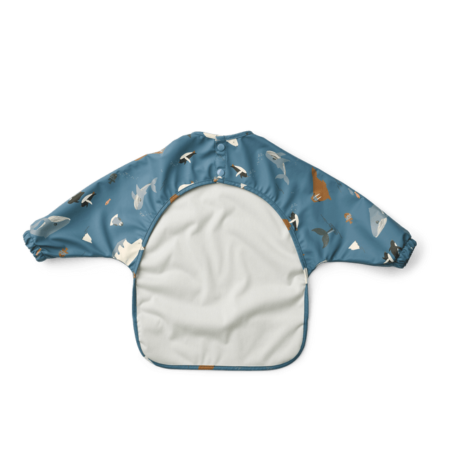 Merle Printed Cape Bib Arctic Sea / Ocean view - Babywinkel - 5715493491369