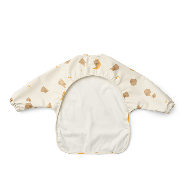 Merle Printed Cape Bib Elephant / Creme de la creme - Babywinkel - 5715493491383