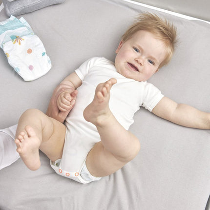 Meyco Aankleedkussenhoes 3K Basic Jersey Lichtgrijs - Meyco - Babywinkel - 4054703840056