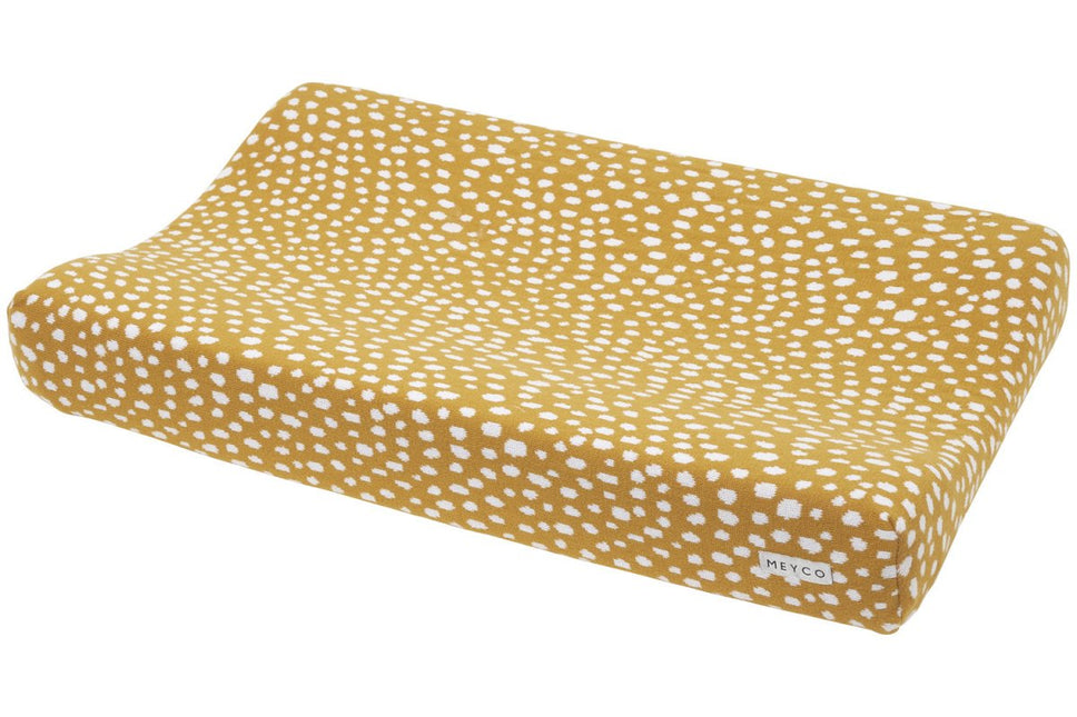Meyco Aankleedkussenhoes Cheetah Honey Gold - Meyco - Babywinkel - 4054703763126