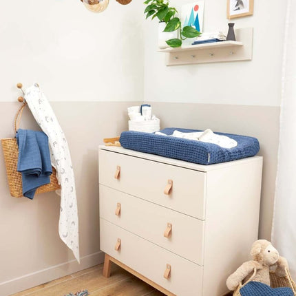 Meyco Aankleedkussenhoes Indigo 50X70cm - Meyco - Babywinkel - 4054703050011