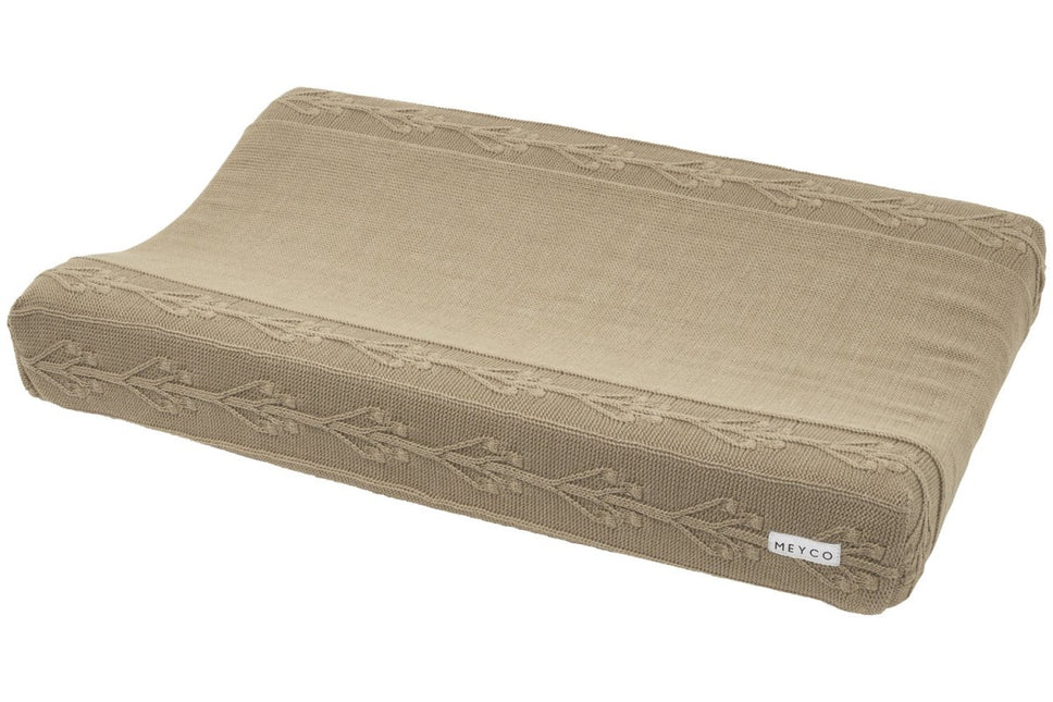 Meyco Aankleedkussenhoes Romatic Flower Taupe - Meyco - Babywinkel - 4054703763973