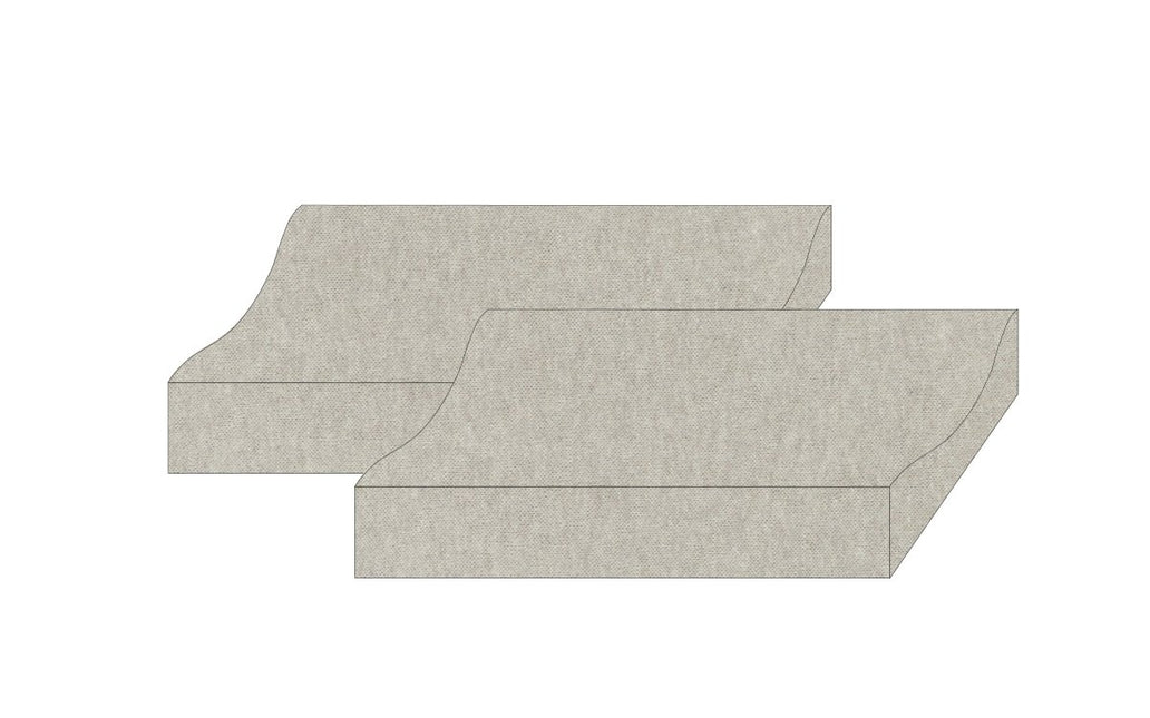 Meyco Aankleedkussenhoes Sand Melange 2St 50X70cm - Meyco - Babywinkel - 4054703043129