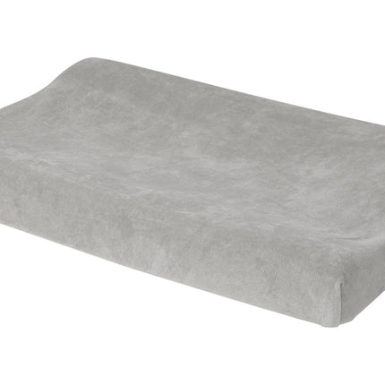Meyco Aankleedkussenhoes Velvet Light Grey - Meyco - Babywinkel - 4054703516050
