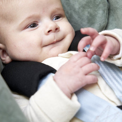 Meyco Autostoelhoes Groep 0 Cloud - Z Velvet Forest Green - Meyco - Babywinkel - 4054703524147