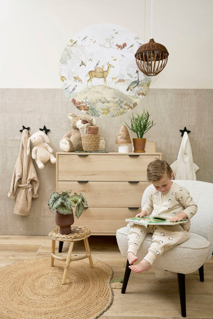 Meyco Baby Penguin Baby Winter Slaapoverall Jumper Met Vaste Mouw Soft Sand koop je bij Babywinkel