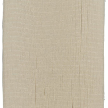 Meyco Baby Uni Aankleedkussenhoes Pre - Washed Hydrofiel Sand 50X70Cm - Meyco - Babywinkel - 4054703483062