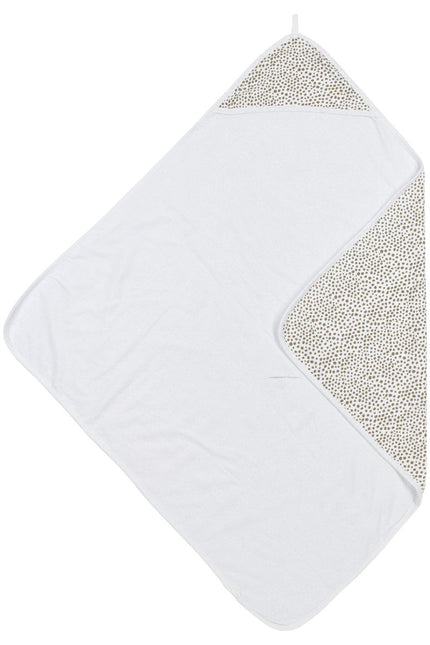 Meyco Badcape Baby 90X90cm Cheetah Taupe - Meyco - Babywinkel - 4054703517484